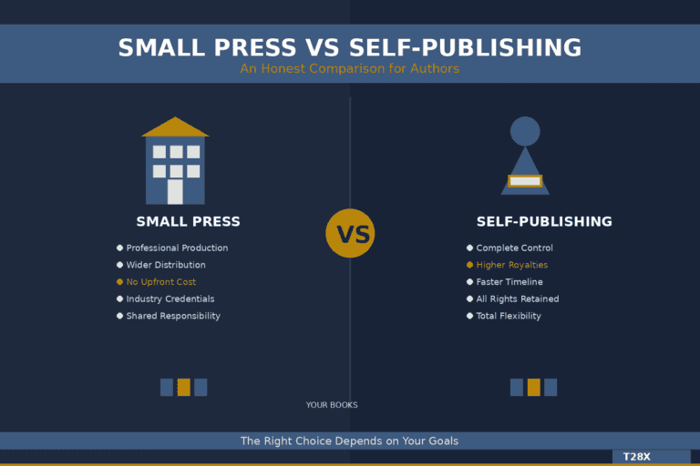 Small Press vs Self-Publishing: An Honest Comparison